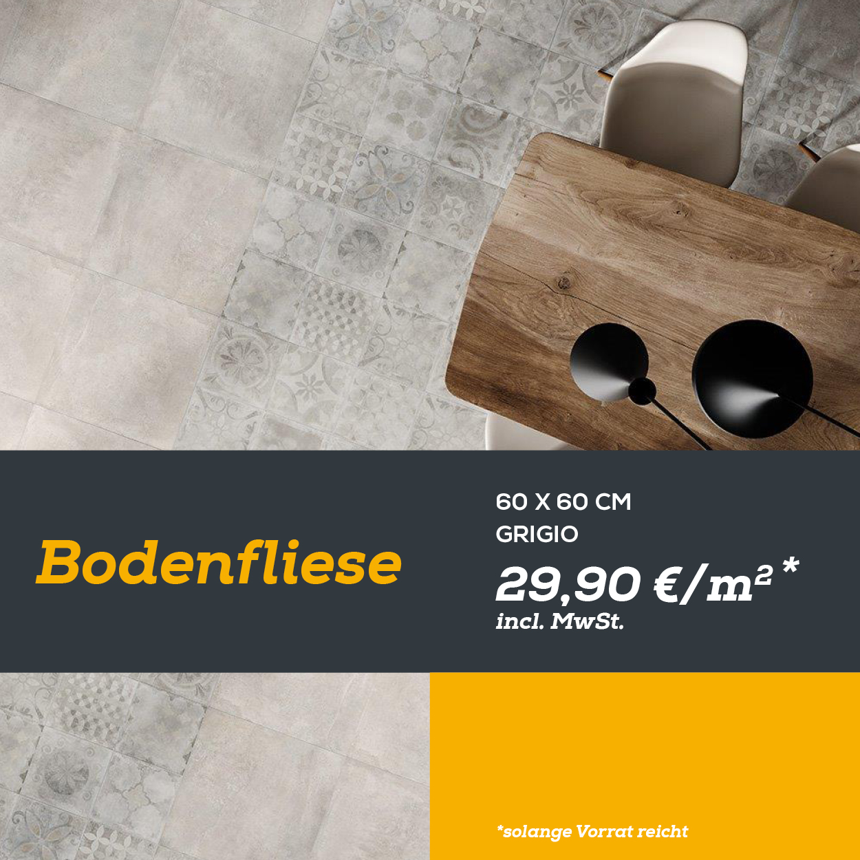 Angebot Bodenfliese Grigio